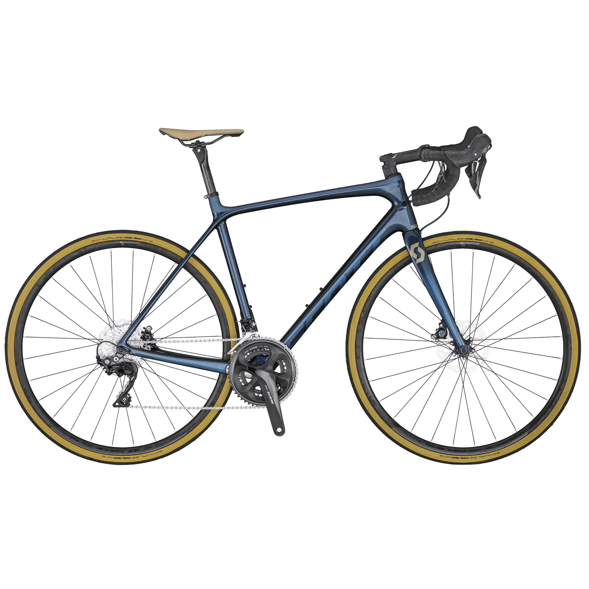 2020 Scott Addict 20 Disc Road Bike Dark Blue