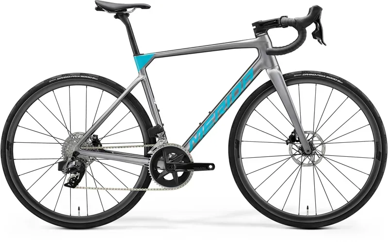 2024 Merida Scultura 7000 Road Bike In Grey/Teal