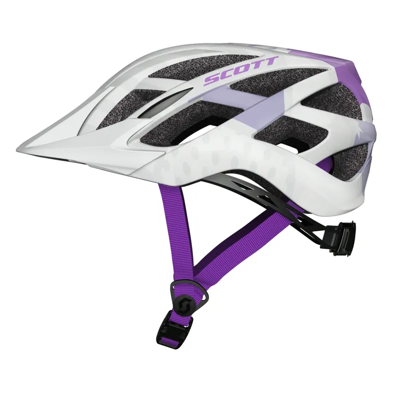 Scott Spunto Kids Helmet White/Purple-1