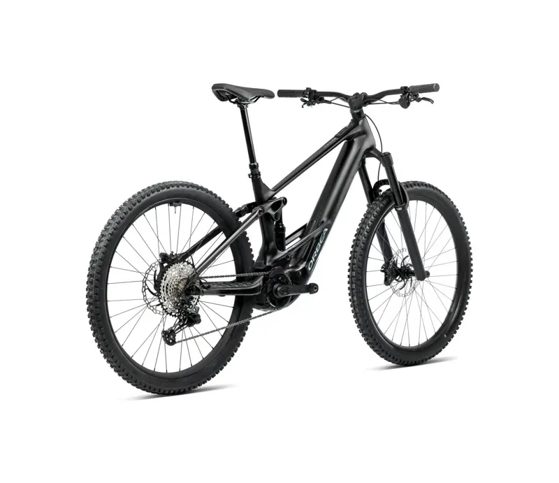 2026 Orbea Wild ST H30 eMTB in Diamond Black - Blue Stone Matt-2