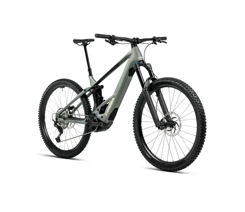 Orbea Wild M H20 Mullet E-MTB in Spaceship Green/Black Matt-1