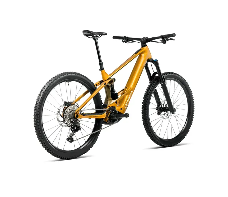 2026 Orbea Wild H20 eMTB in Bumblebee Yellow/Olive Green-2