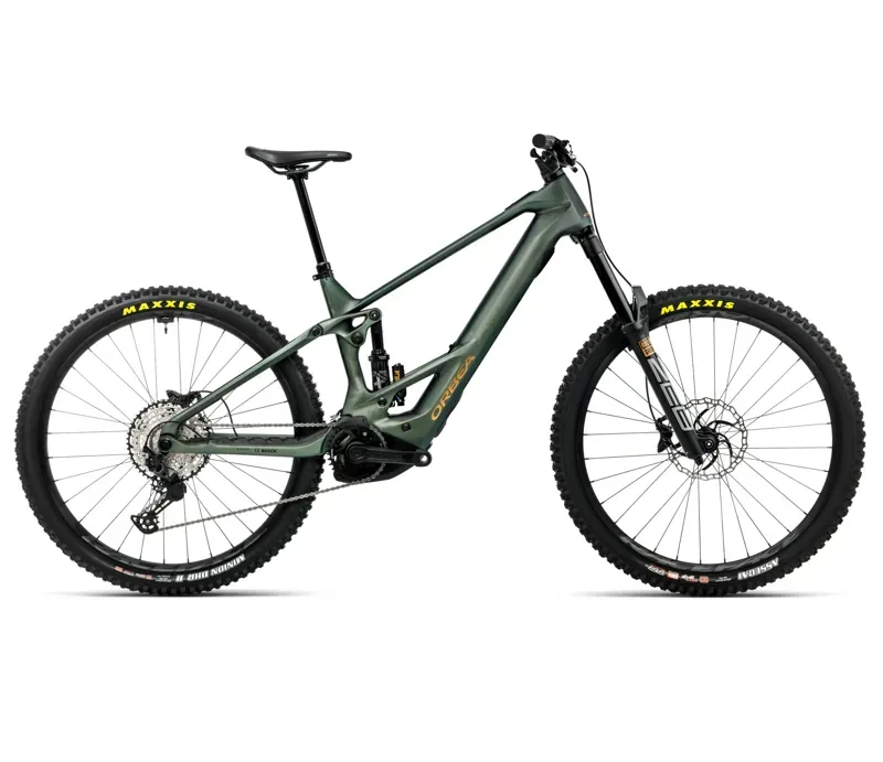 2026 Orbea Wild M20 eMTB in Seaweed Carbon View Matt