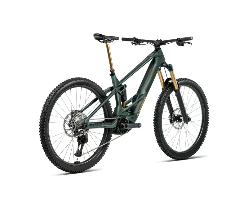 2026 Orbea Wild M-Team eMTB in Seaweed Carbon View Matt-2