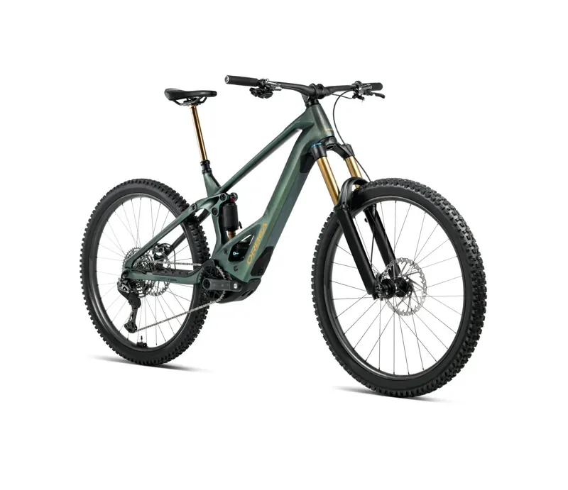 2026 Orbea Wild M-Team eMTB in Seaweed Carbon View Matt-1