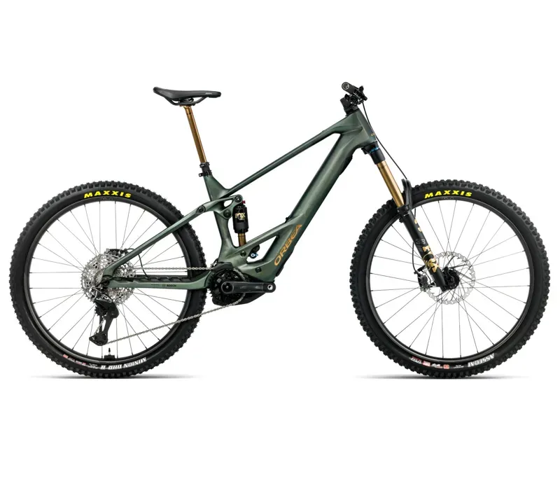 2026 Orbea Wild M-Ltd eMTB in Seaweed Carbon View Matt