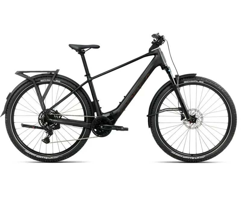 2026 Orbea Kemen Adv 30 E-Hybrid Bike In Diamond Black Matt Gloss