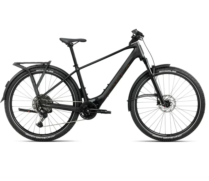 2026 Orbea Kemen Adv 20 E-Hybrid Bike In Diamond Black Matt Gloss