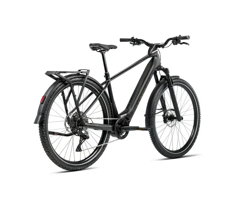 2026 Orbea Kemen Adv 30 E-Hybrid Bike In Diamond Black Matt Gloss-2