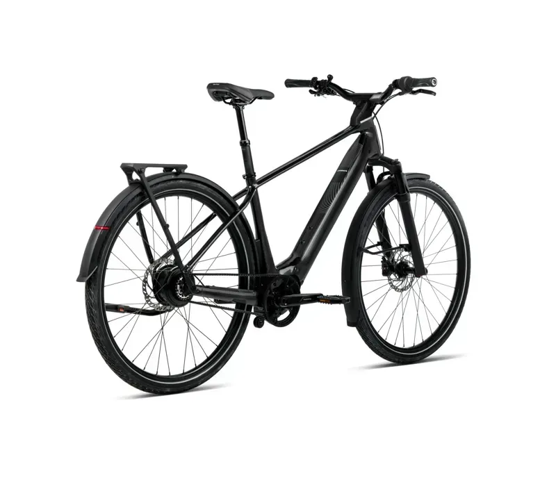 2026 Orbea Kemen Tour 20 E-Hybrid Bike in Diamond Black Gloss-2