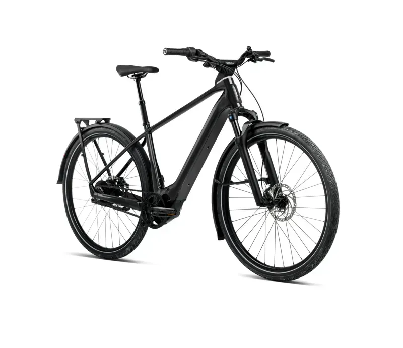 2026 Orbea Kemen Tour 20 E-Hybrid Bike in Diamond Black Gloss-1