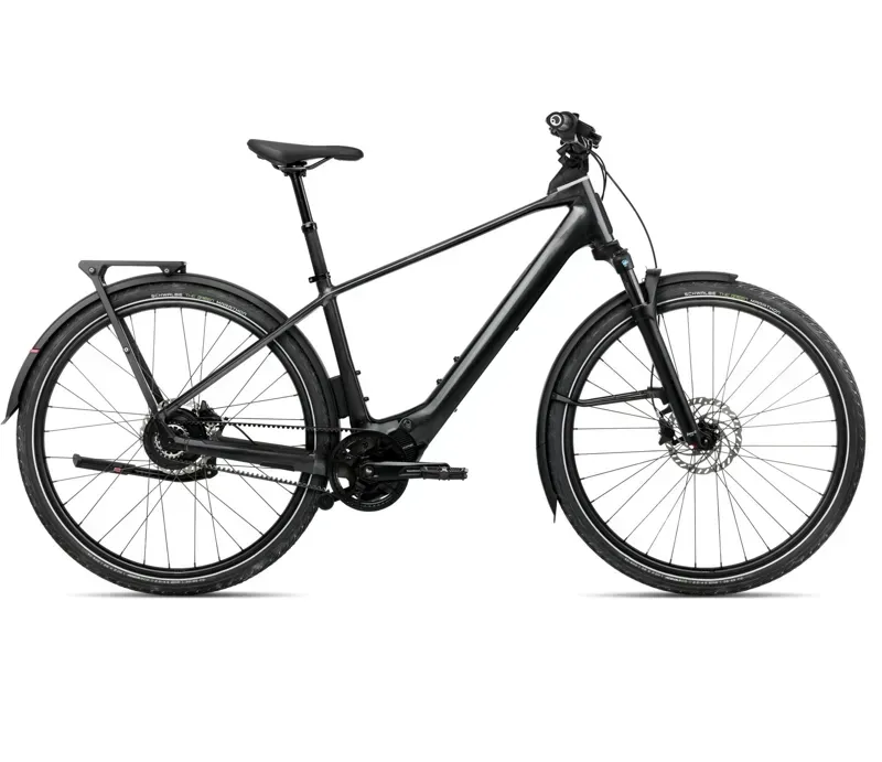2026 Orbea Kemen Tour 10 E-Hybrid Bike In Diamond Black Gloss