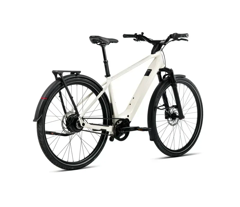 2026 Orbea Kemen Tour 20 E-Hybrid Bike in Ivory White Gloss-2