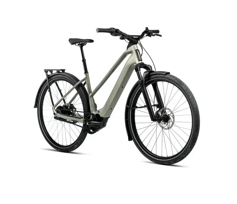 2026 Orbea Kemen Tour 20 Mid E-Hybrid Bike in Spaceship Green Matt-1