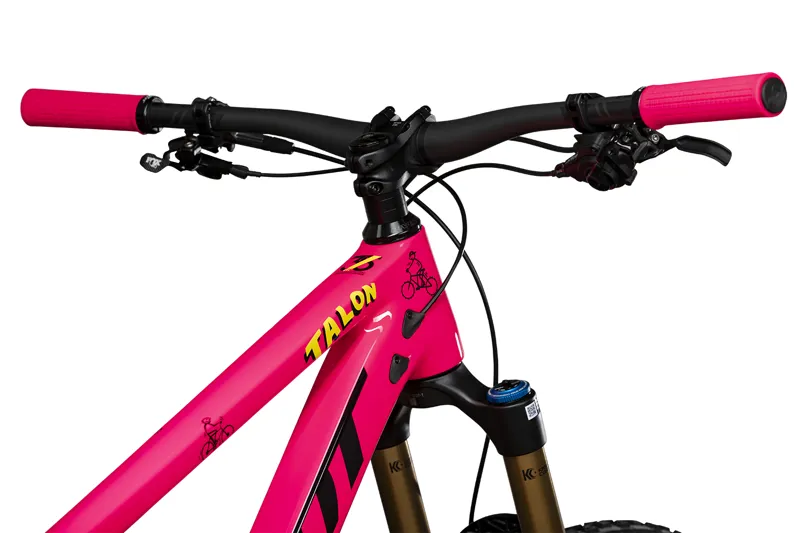 Pink mountain bike handlebars hotsell
