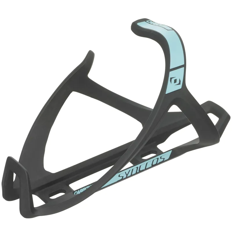 Syncros Tailor 1.0 Bottle Cage - Left - Black/Teal Blue