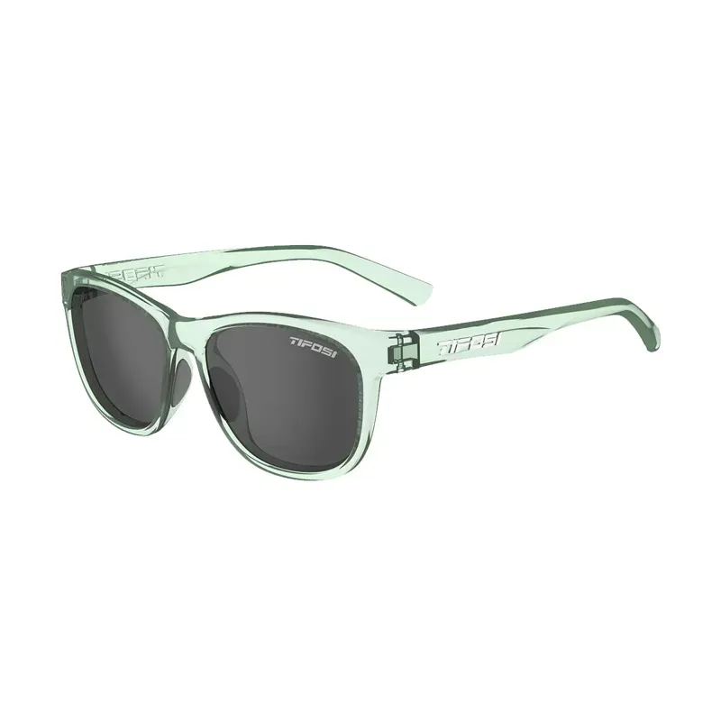 Tifosi Swank Single Lens Sunglasses in Bottle Green / Smoke Lens