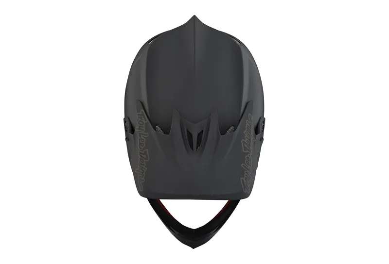 Troy Lee Designs D3 Fiberlite Full Face Helmet Mono Black-2