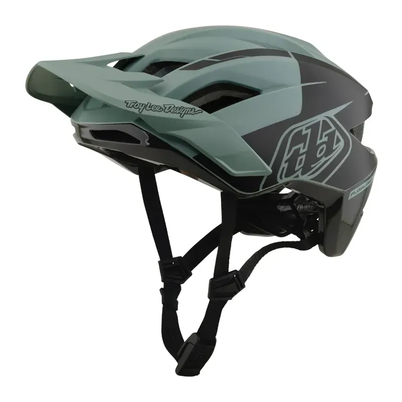 Troy Lee Designs Flowline SE MIPS Helmet in Hydro - Sage/Charcoal