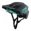Troy Lee Designs Flowline SE MIPS Helmet in Badge - Carbon/Real Teal