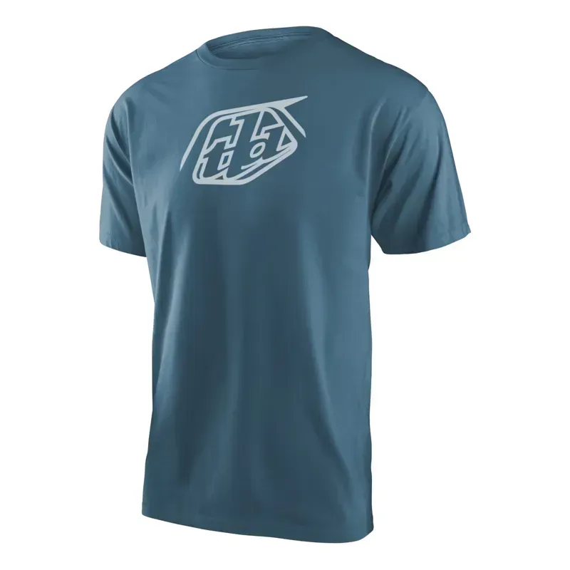 Troy Lee Designs Badge T-Shirt in Slate Blue