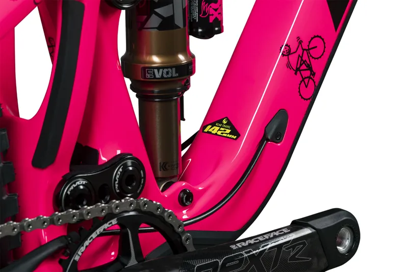 2024 Pivot Cycles Switchblade Team XX Mountain Bike in Pink Talon-8