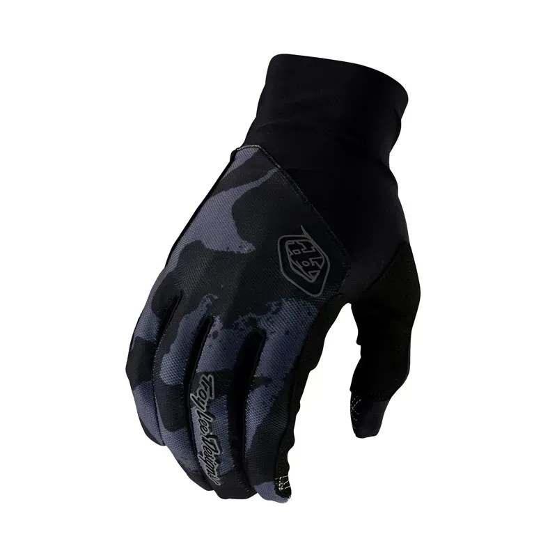 Troy Lee Designs Flowline Gloves in Camo Black