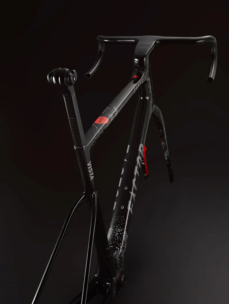 Factor ViSTA Carbon Gravel Road Frameset CHPT3 Black-4