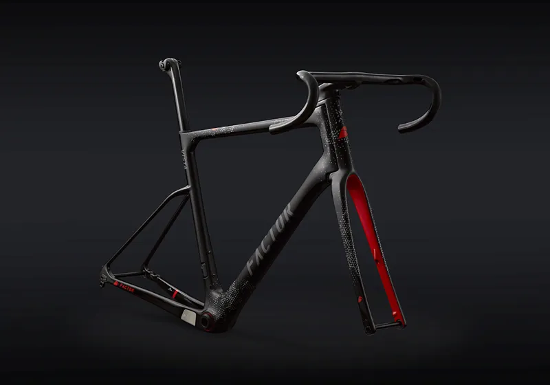 Factor ViSTA Carbon Gravel Road Frameset CHPT3 Black-1