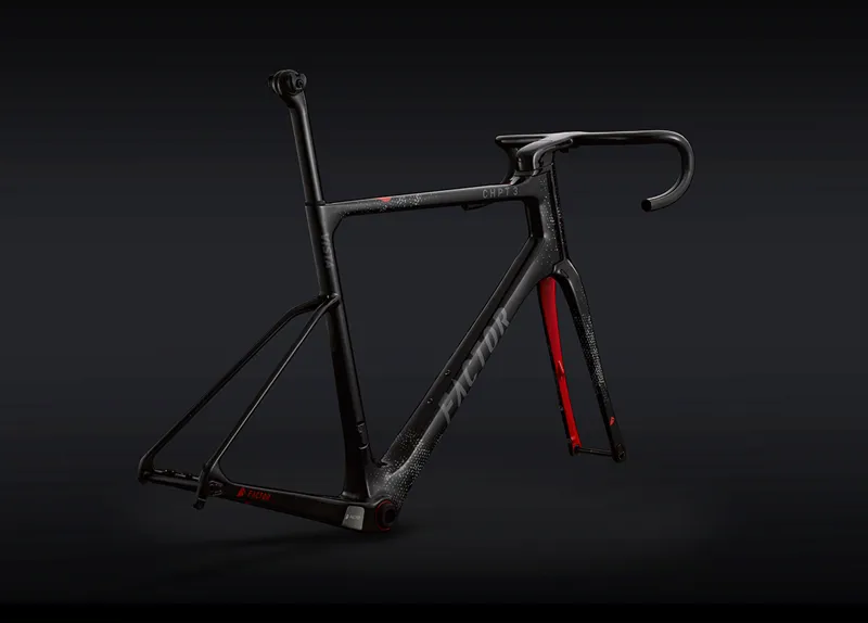 Factor ViSTA Carbon Gravel Road Frameset CHPT3 Black-2