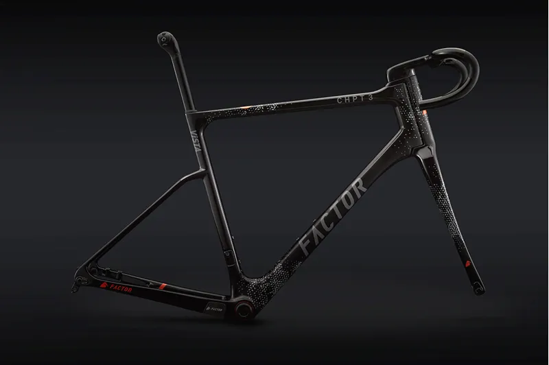 carbon gravel frameset