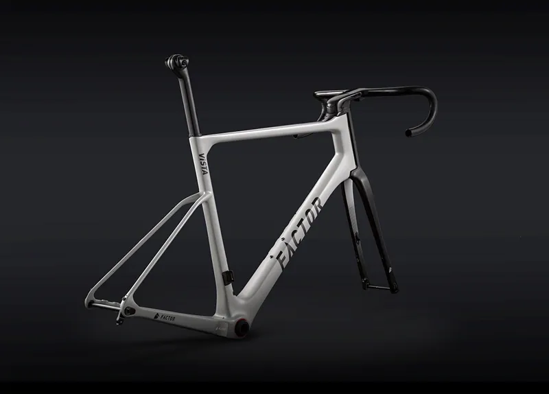 Factor ViSTA Carbon Gravel Road Frameset Stone Grey-2