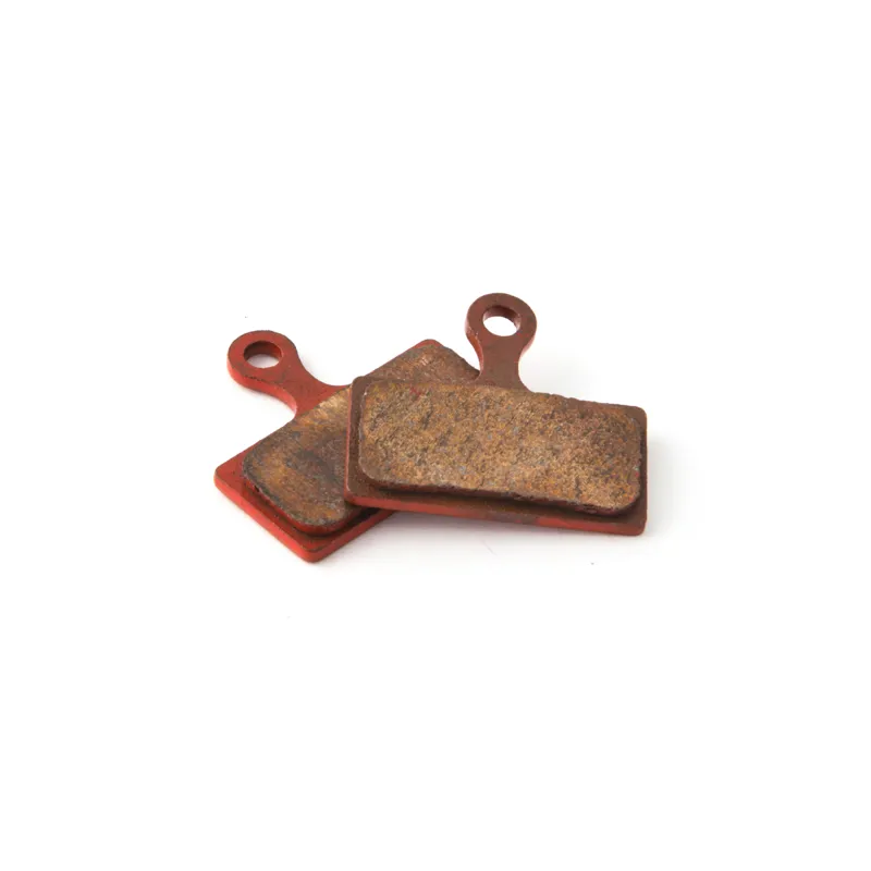 Clarks Shimano XTR/XT/SLX Sintered Disc Brake Pads w/Carbon in Red
