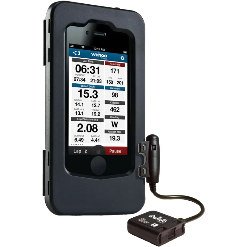 Wahoo ANT+ Speed/Cadence Sensor with iPhone 4 Bike Case-1