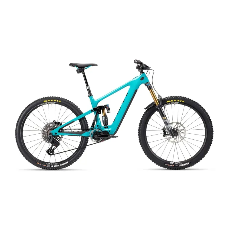 2024 Yeti Cycles 160E Super T Series Electric Mountain Bike Turquoise